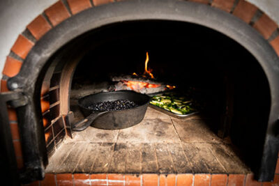 Wood fire oven