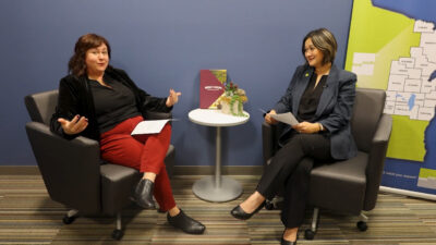 Jessica Hatch and Barbara Koldos.
