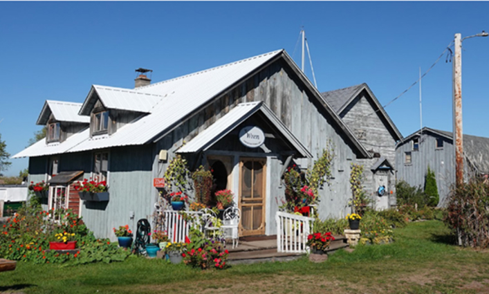 A senior housing cottage in Bayfield, WI.
