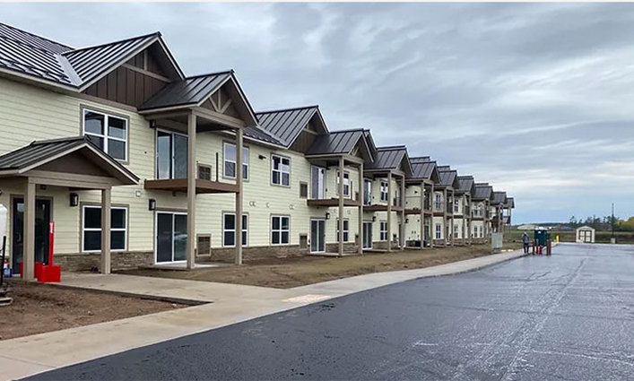 A new housing development.