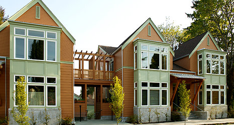 New housing development.